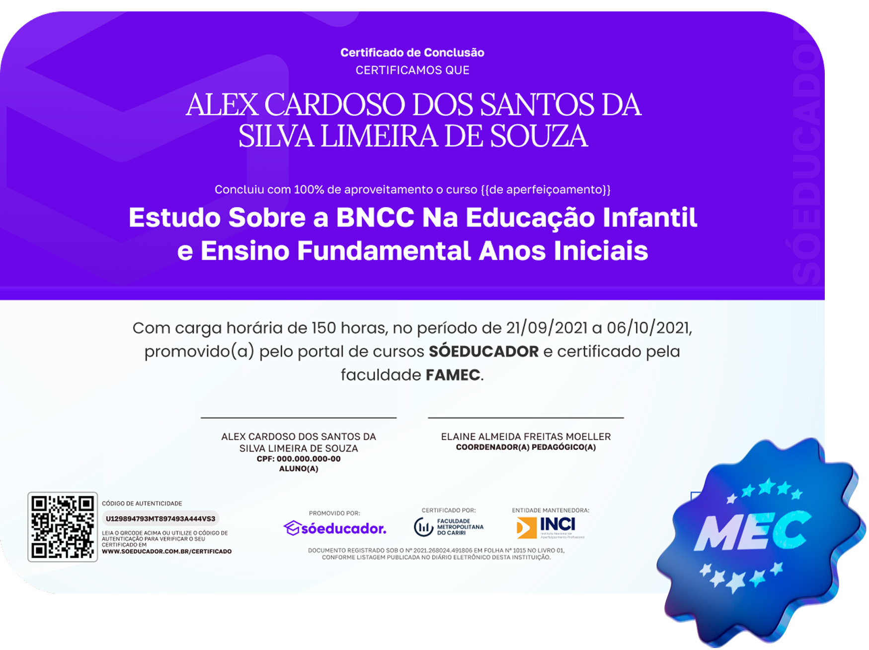 Certificado