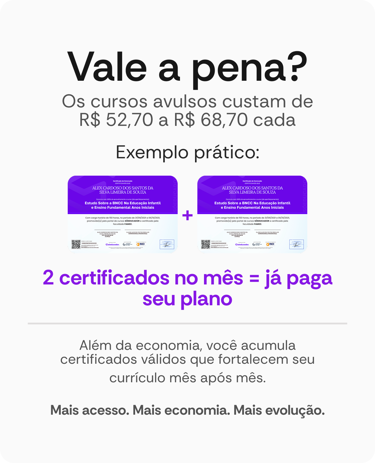 Vale a pena